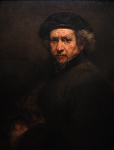 Self-portrait by Rembrandt van Rijn